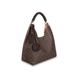 Louis Vuitton Carmel Mahina Women's Bag 'Chocolate Brown Cashmere Beige'