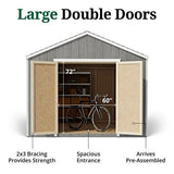 Little Cottage Co. Pre-Cut 12×12 Value Gable Shed Kit