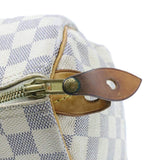 LOUIS VUITTON Damier Azur Speedy 25 Hand Bag SP2047