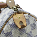 LOUIS VUITTON Damier Azur Speedy 25 Hand Bag SP2047