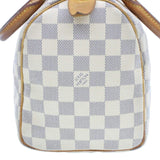 LOUIS VUITTON Damier Azur Speedy 25 Hand Bag SP2047