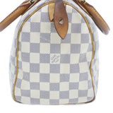 LOUIS VUITTON Damier Azur Speedy 25 Hand Bag SP2047