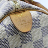 LOUIS VUITTON Damier Azur Speedy 25 Hand Bag SP2047