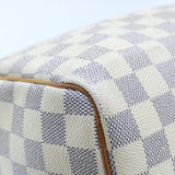 LOUIS VUITTON Damier Azur Speedy 25 Hand Bag SP2047