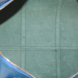 LOUIS VUITTON Epi Keepall 50 Boston Bag Blue VI0990