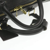 Louis Vuitton Epi Keepall 55 Boston Bag Black