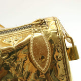 LOUIS VUITTON Monogram Gold Mirror Speedy 35