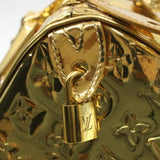 LOUIS VUITTON Monogram Gold Mirror Speedy 35