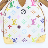 LOUIS VUITTON Monogram Murakami White Speedy 30 Hand Bag SP0013