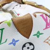 LOUIS VUITTON Monogram Murakami White Speedy 30 Hand Bag SP0013