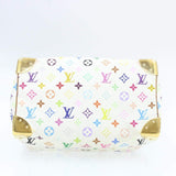 LOUIS VUITTON Monogram Murakami White Speedy 30 Hand Bag SP0013