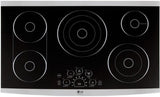 LG STUDIO 36″ Built-In Electric Cooktop LSCE365ST