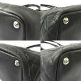 Chanel Cambon Quilted Large Black Calfskin Leather Tote