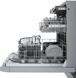Bosch 800 Series 24 in. Top Control Smart Dishwasher with 42 dBa Sound Level, 3rd-Rack, CrystalDry & Pocket – Stainless Steel