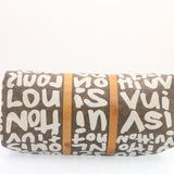 LOUIS VUITTON Monogram Graffiti Keepall 50 Boston Bag - AWL1430