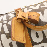 LOUIS VUITTON Monogram Graffiti Keepall 50 Boston Bag - AWL1430