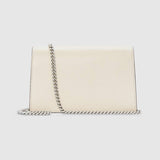 Dionysus super mini leather bag White leather